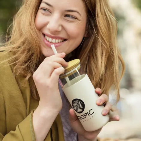 Examples of branded drinkware
