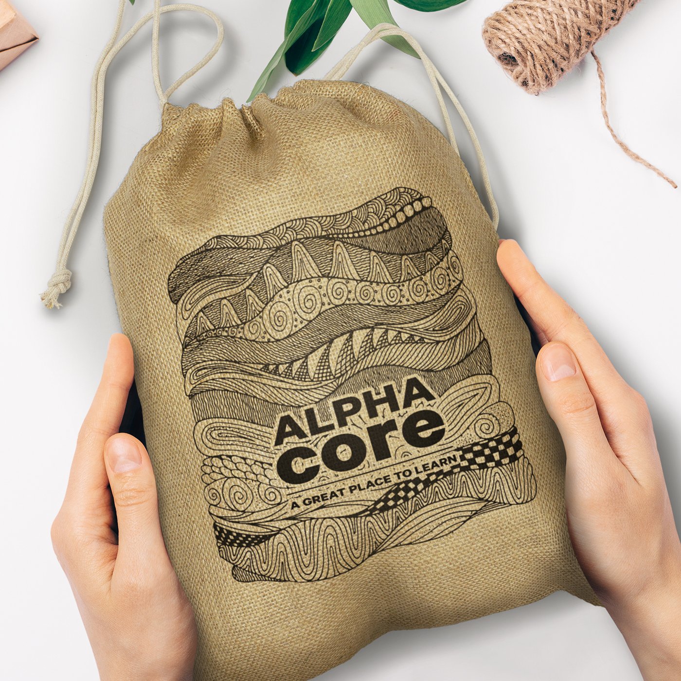 Jute Gift Bag – Large