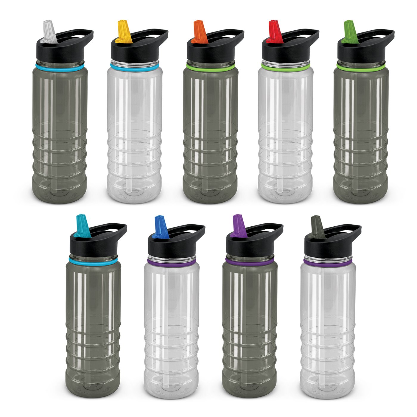 Triton Elite Bottle – Clear and Black