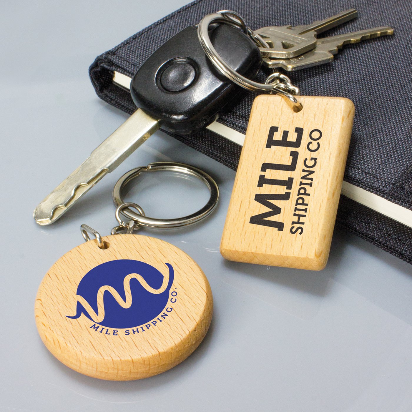 Artisan Key Ring – Rectangle
