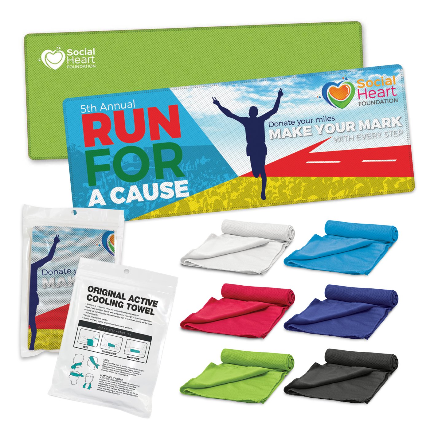 Active Cooling Towel – Pouch
