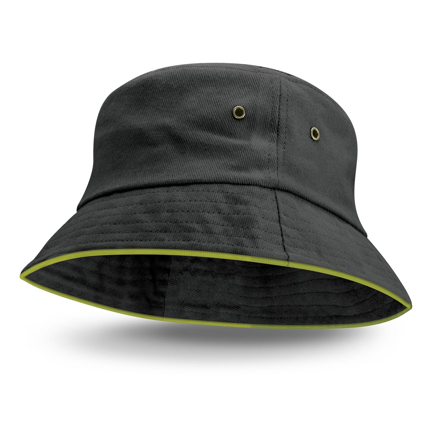 Bondi Bucket Hat – Coloured Sandwich Trim