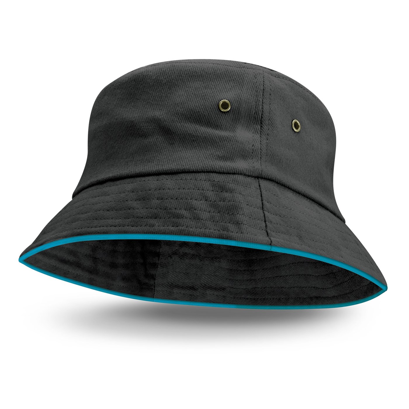 Bondi Bucket Hat – Coloured Sandwich Trim