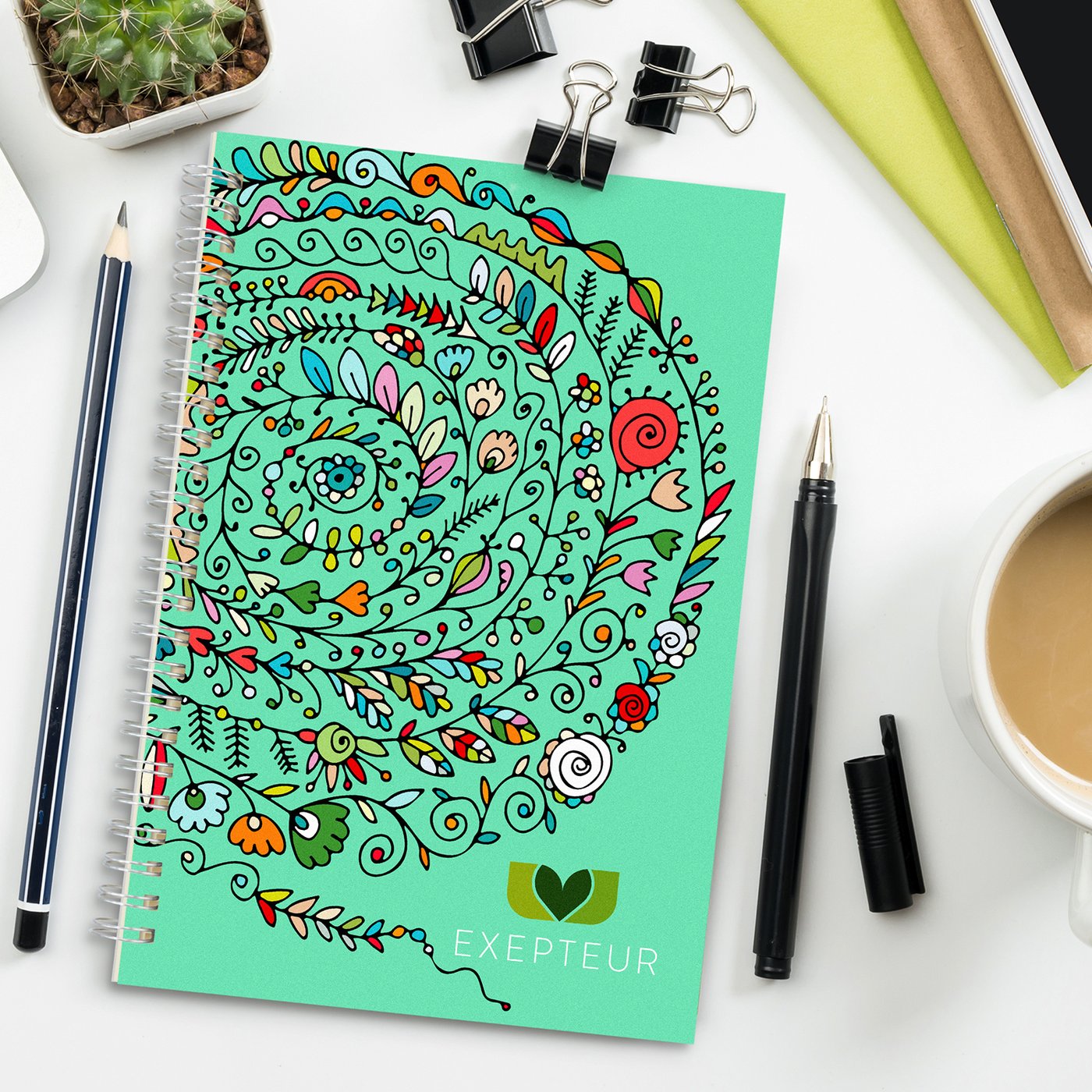 Lancia Full Colour Notebook – Medium
