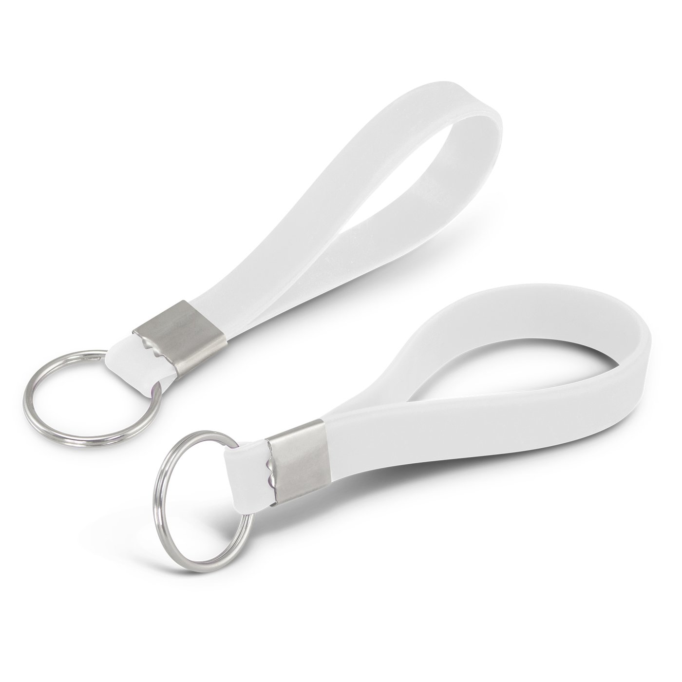 Silicone Key Ring – Debossed