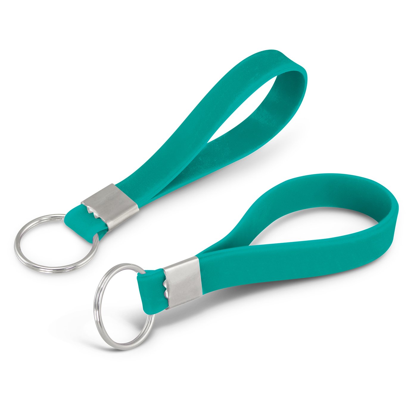 Silicone Key Ring – Embossed