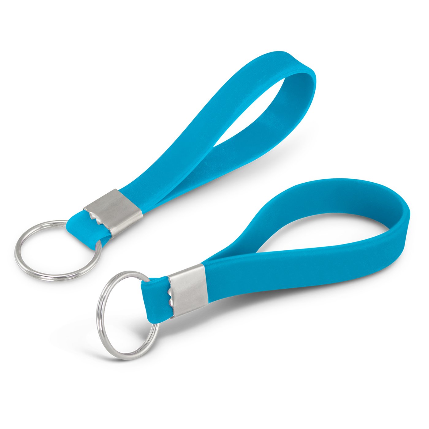 Silicone Key Ring – Embossed