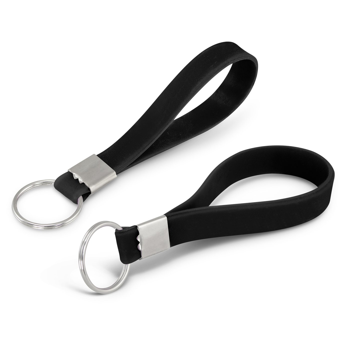 Silicone Key Ring – Embossed