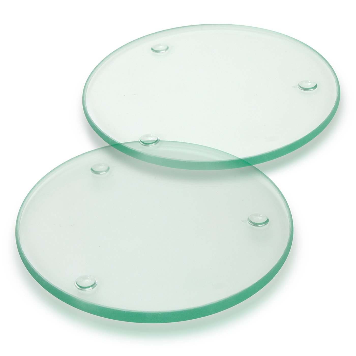 Venice Glass Coaster – Set of 2 – Round – Full Colour