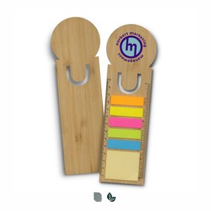Bamboo Ruler Bookmark – Round