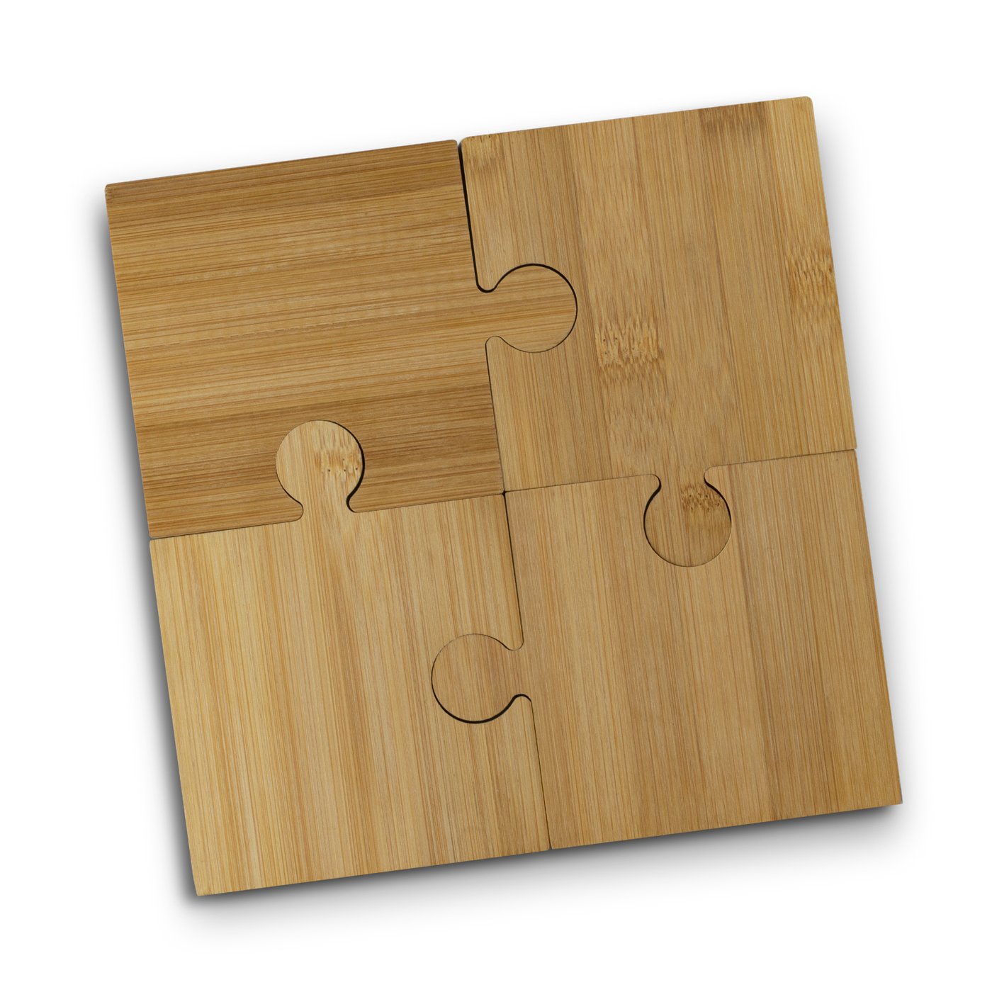 NATURA Puzzle Coaster – Set of 4