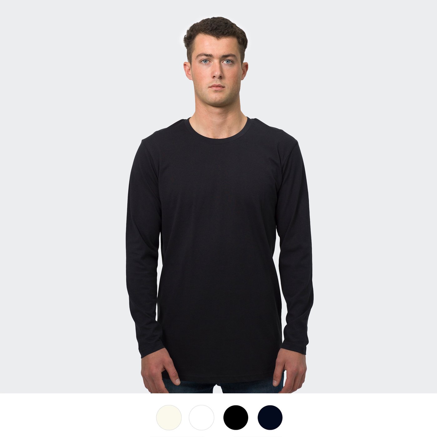 TRENDSWEAR Harlow Men’s Long Sleeve Crew
