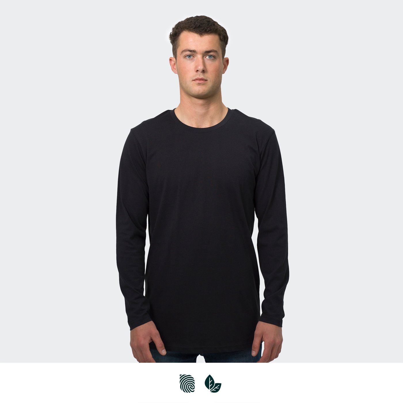 TRENDSWEAR Harlow Men’s Long Sleeve Crew