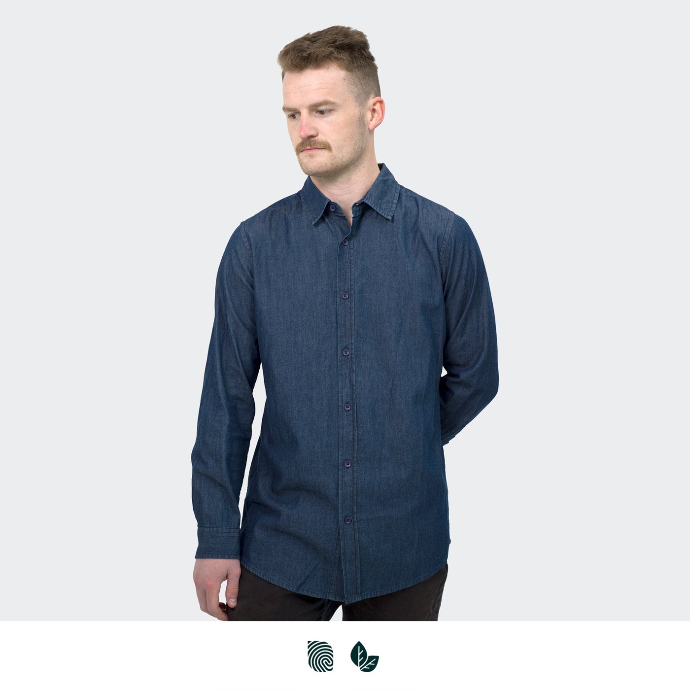 TRENDSWEAR Chester Men’s Denim Shirt