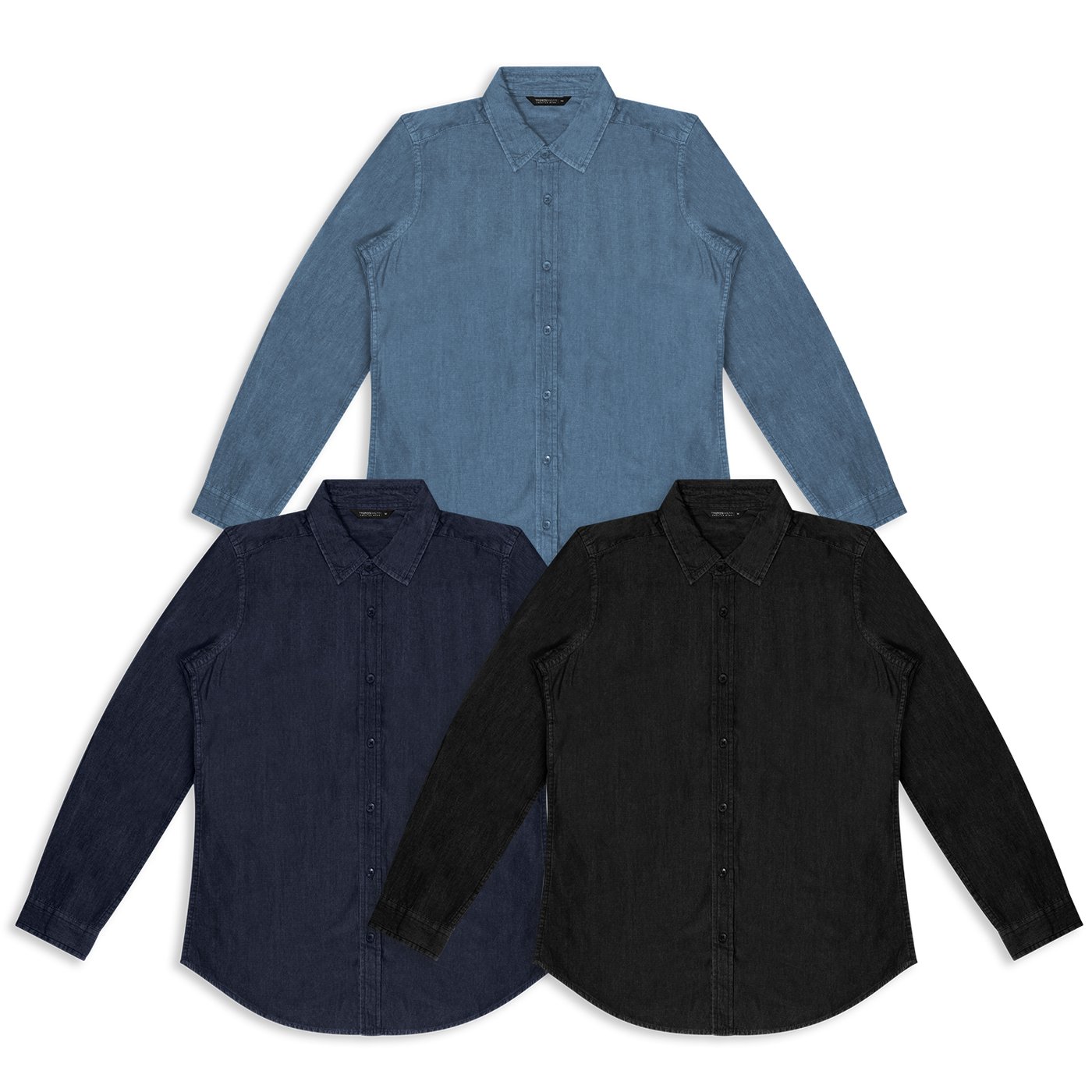 TRENDSWEAR Chester Men’s Denim Shirt