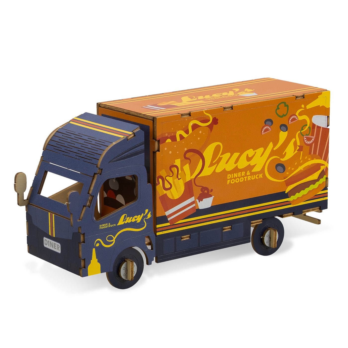 BRANDCRAFT Small Truck Wooden Model
