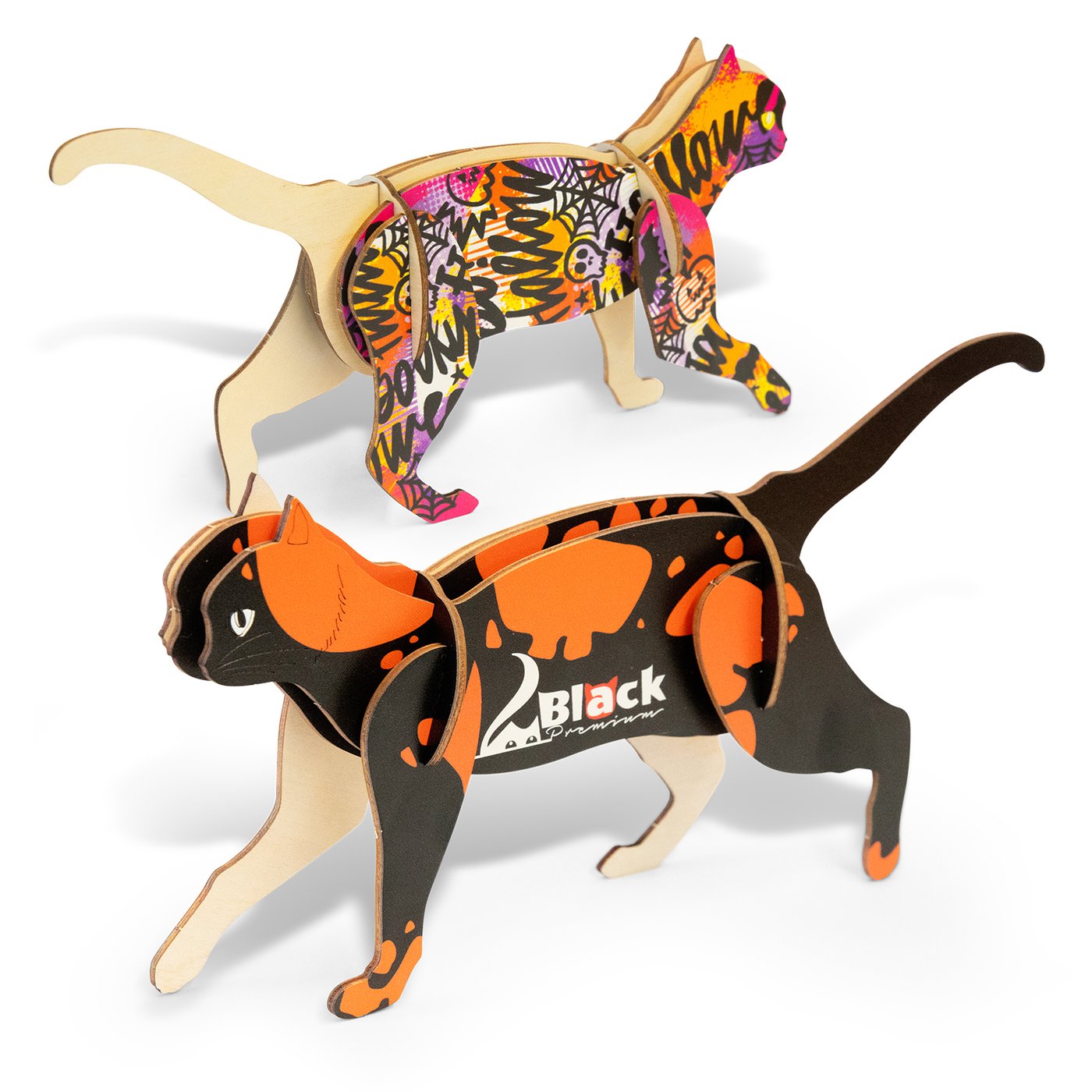 BRANDCRAFT Cat Wooden Model