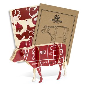 BRANDCRAFT Cow Wooden Model
