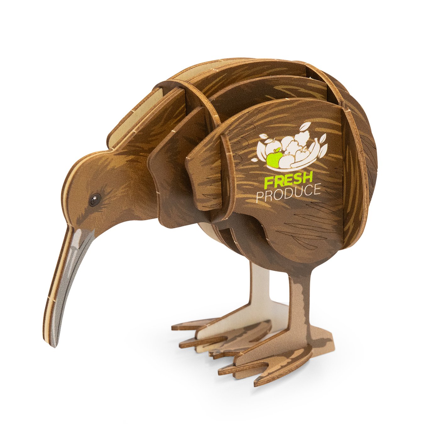BRANDCRAFT Kiwi Wooden Model