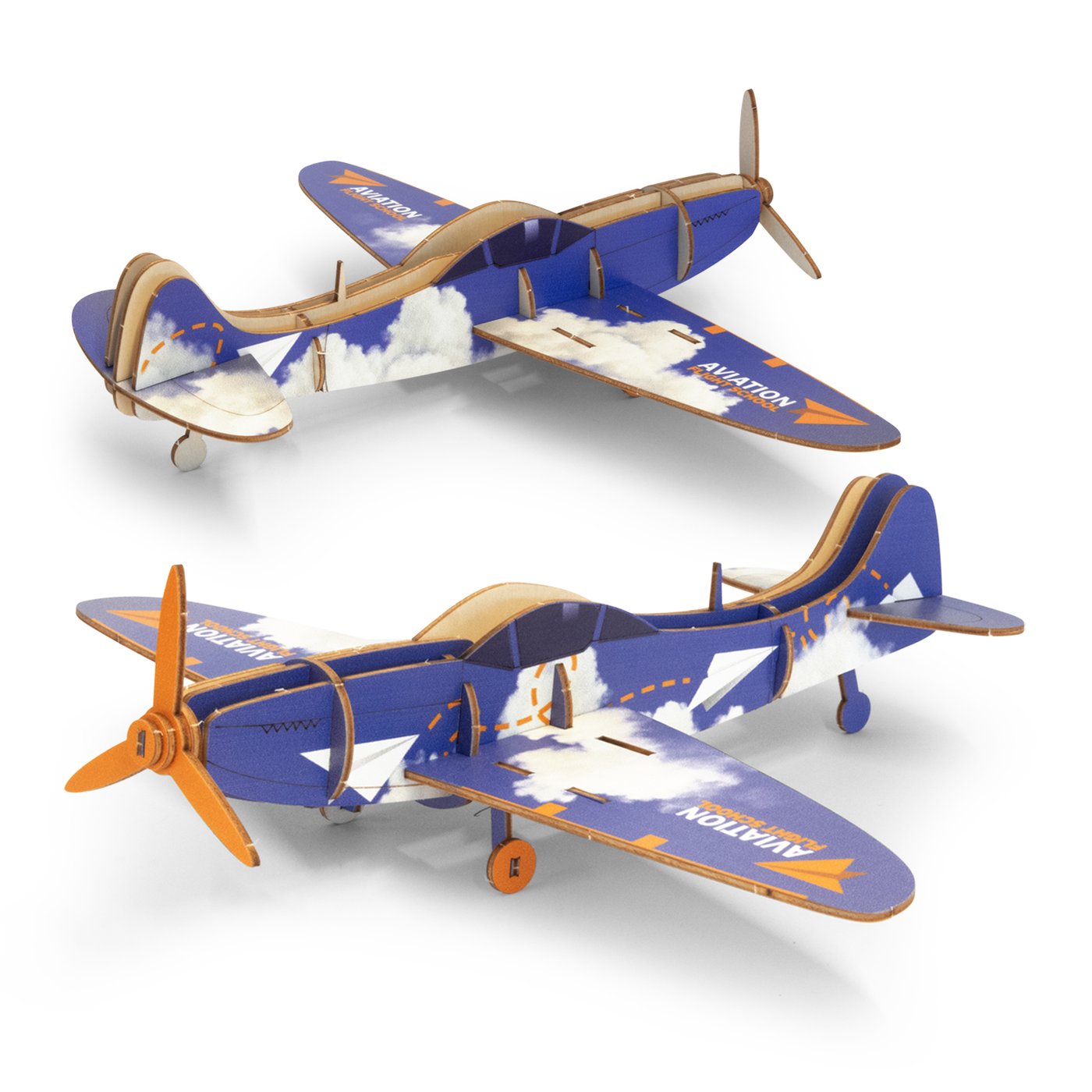BRANDCRAFT Spitfire Wooden Model