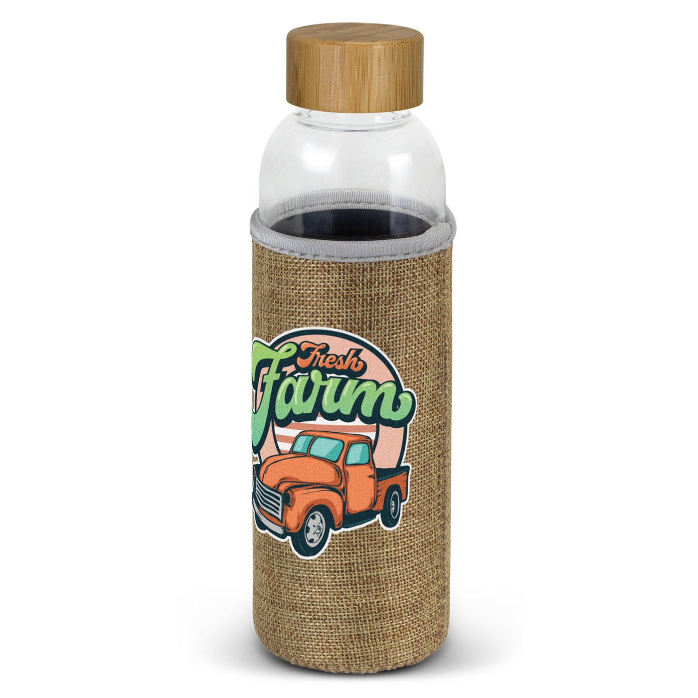 Eden Glass Bottle – Natural Sleeve