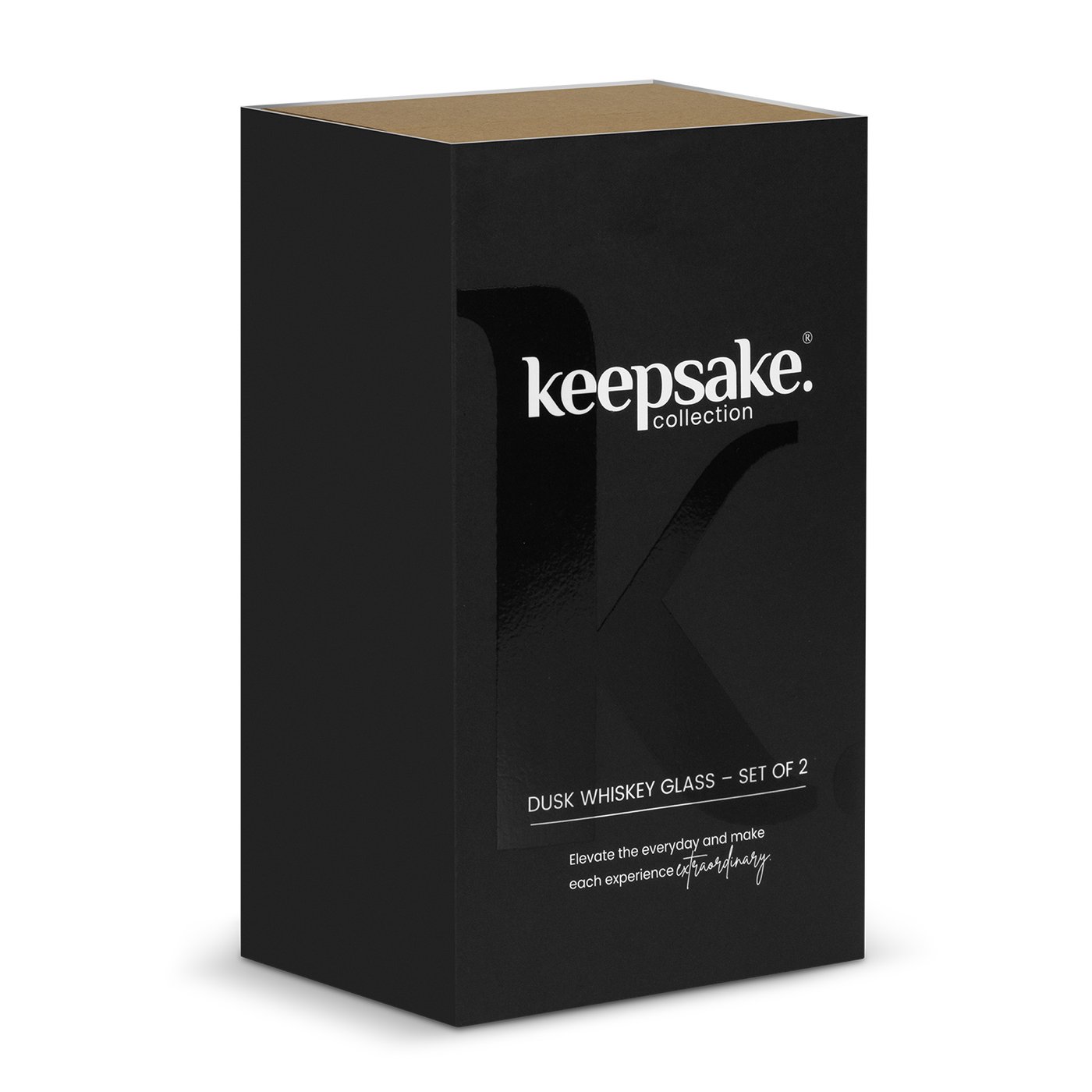 Keepsake Dusk Whiskey Glass – Set of 2