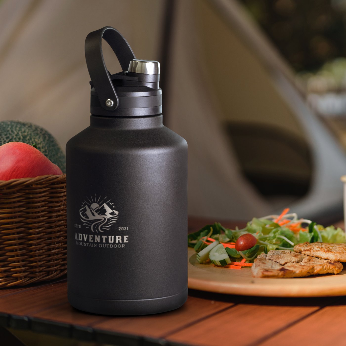 Grizzly Vacuum Bottle – 2L