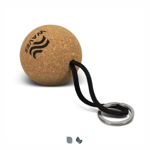Cork Floating Key Ring – Round