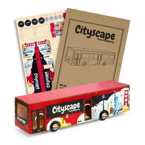 BRANDCRAFT Bus Wooden Model