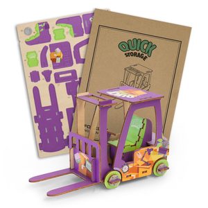 BRANDCRAFT Forklift Wooden Model
