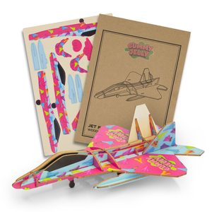 BRANDCRAFT Jet Fighter Wooden Model