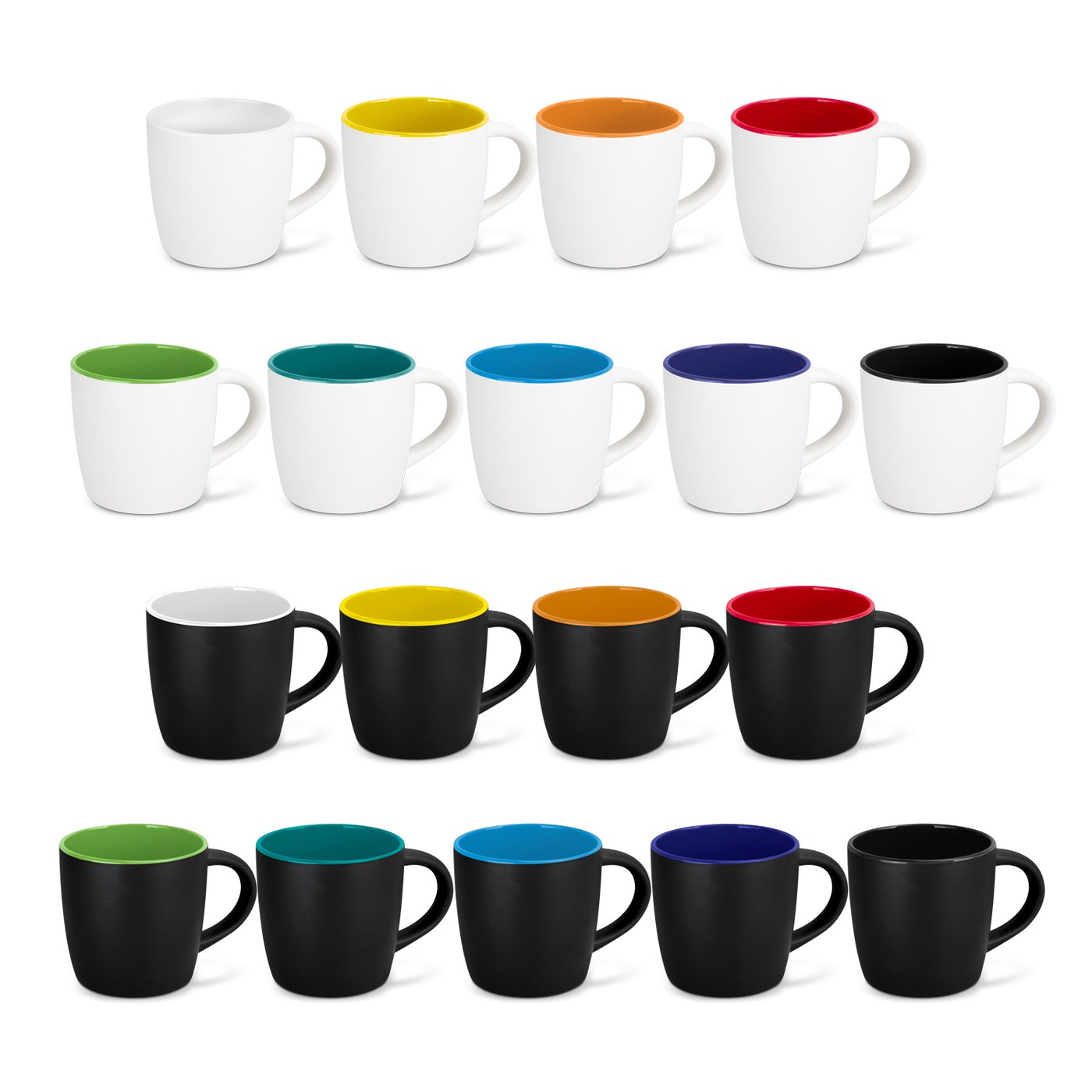 Mocha Coffee Mug – Two-Tone