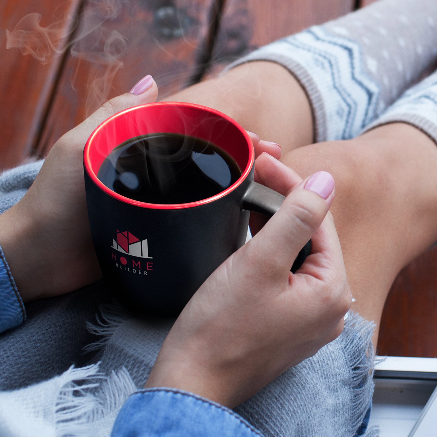 Mocha Coffee Mug – Two-Tone