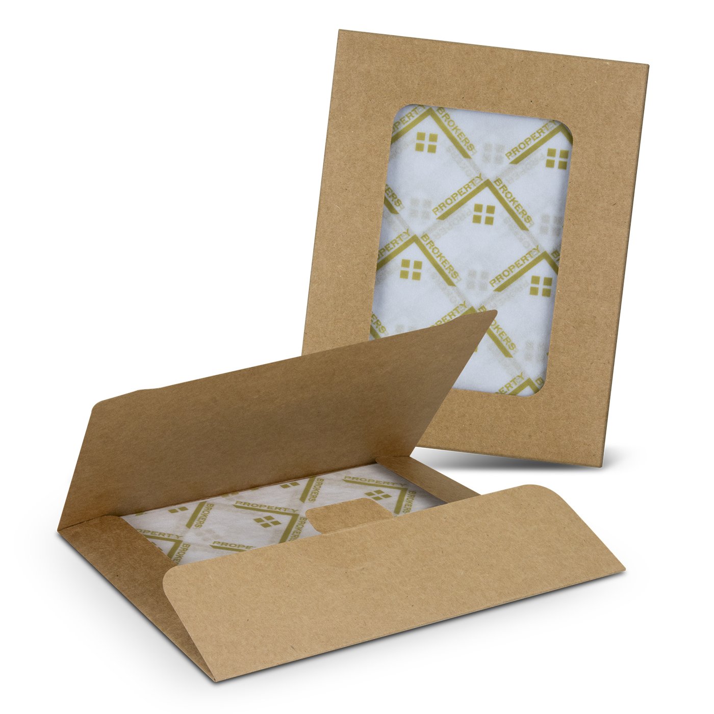 Custom Tissue Paper with Envelope – White