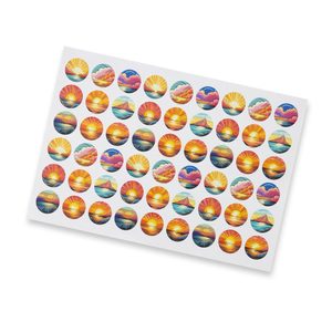 Sticker Sheet 26mm Circle – Matte