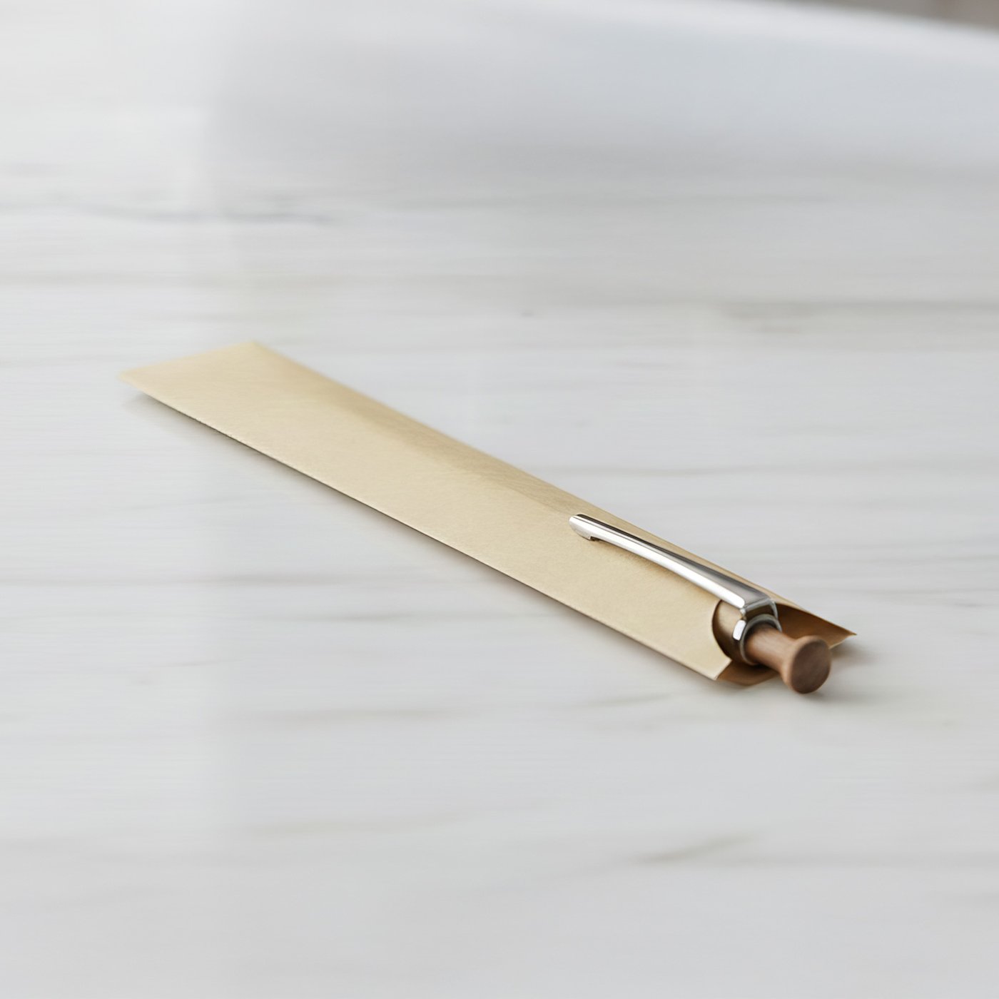 Kraft Paper Pen Sleeve