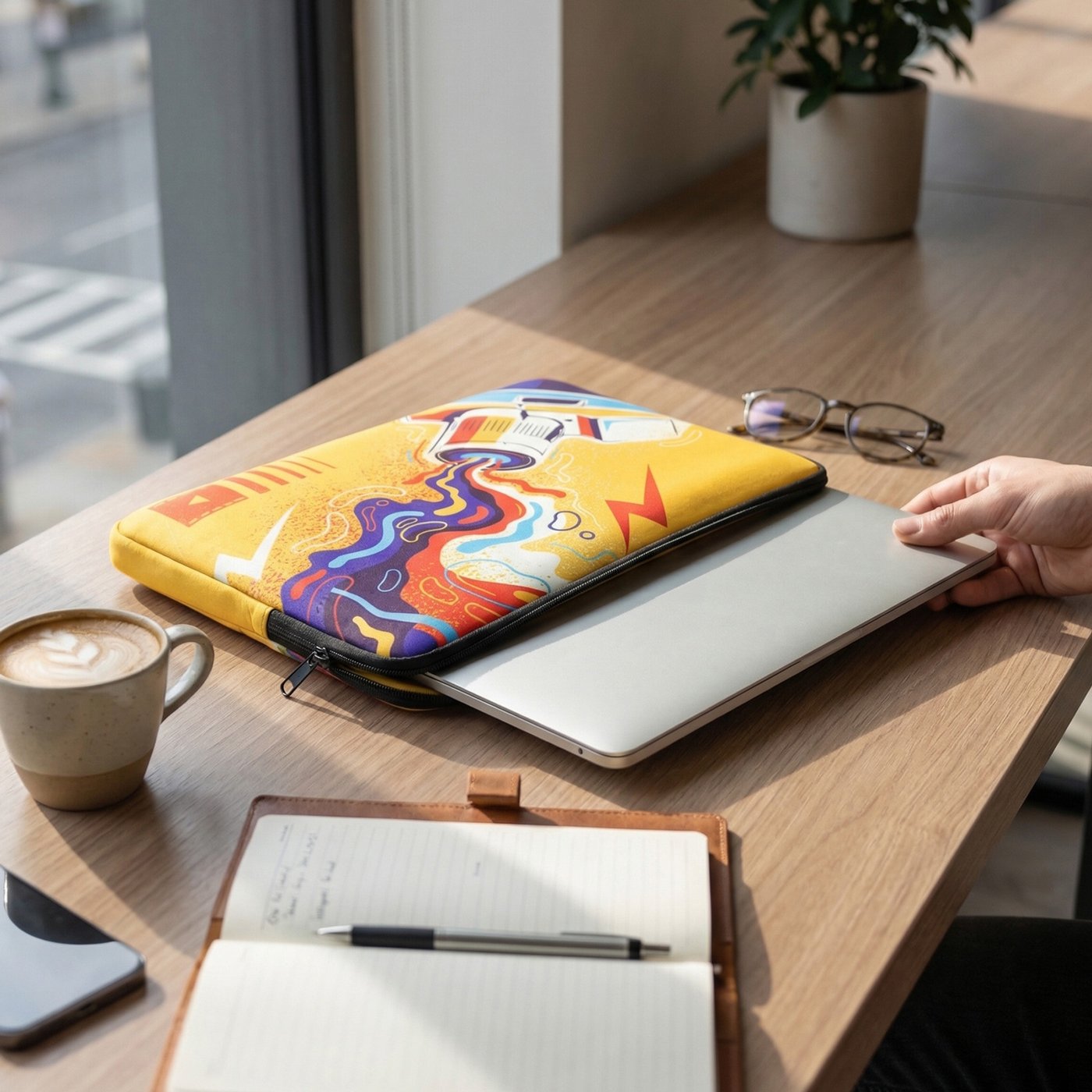 Full Colour Laptop Sleeve – Medium