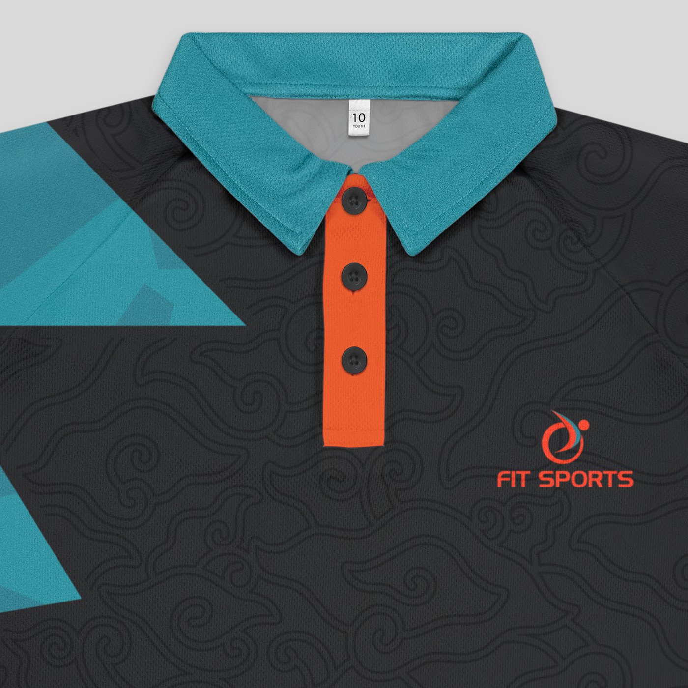 Custom Youth Active Polo