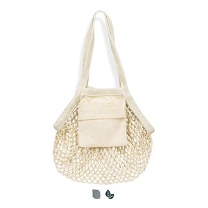 Cotton Mesh Foldaway Tote Bag – Small
