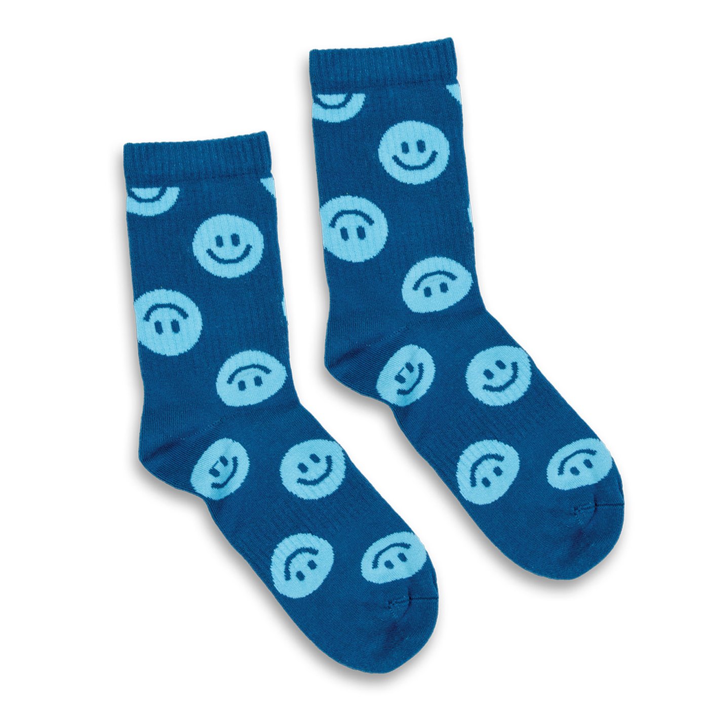 Pixel Knitted Bamboo Crew Socks – Set of 2