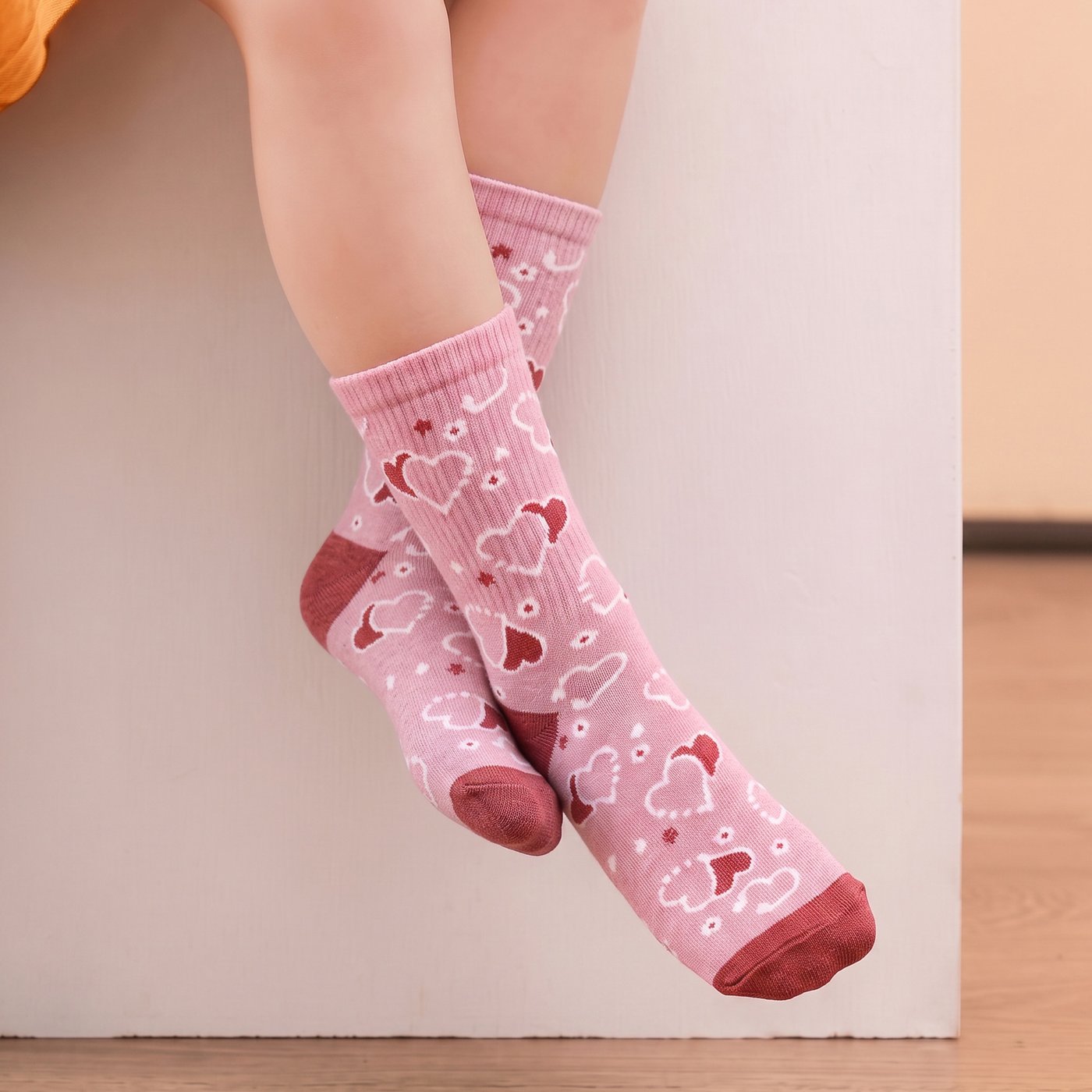 Jolly Knitted Bamboo Kids Socks – Set of 2