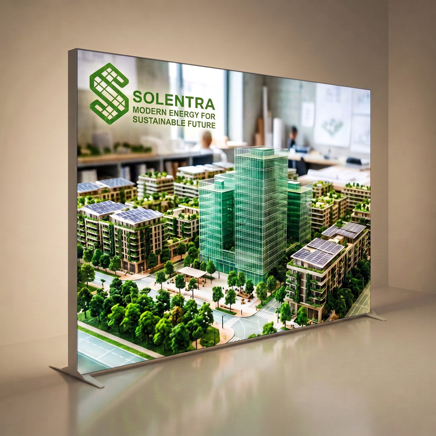 Lightbox Display Wall