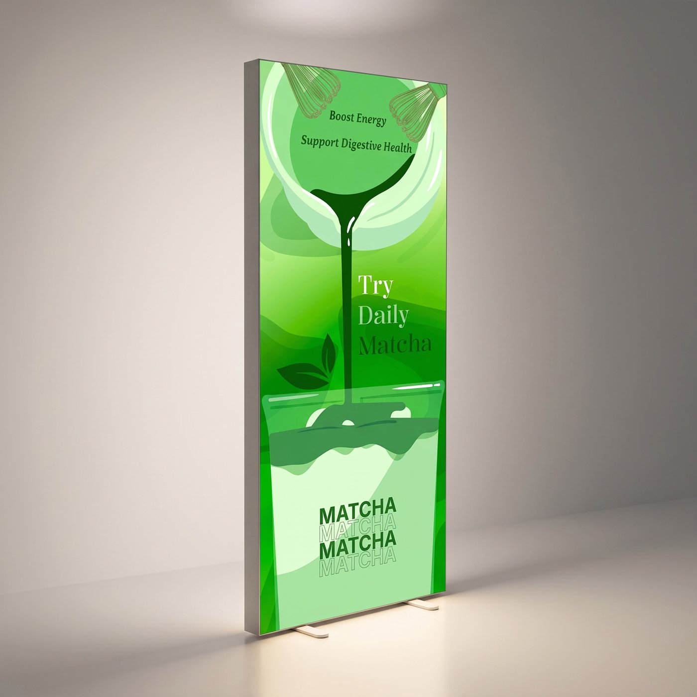 Portable Event Lightbox Bannerstand